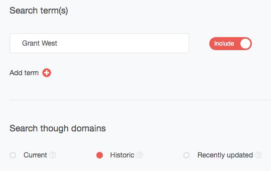 WHOIS History Search WHOIS History Search