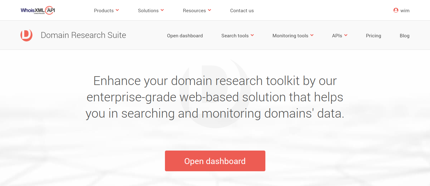 Using the Domain Research Suite to Investigate